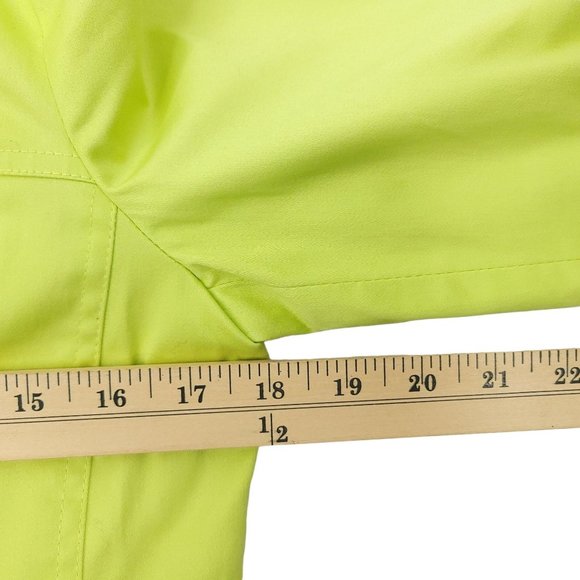 Sandro Button Front Jacket Womens S Lined Celery Green Career Wear Office NEW - Picture 3 of 16